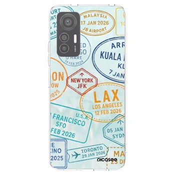 Picasee silikonski prozorni ovitek za Xiaomi 12 Lite - PASSPORT EDITION