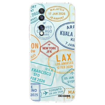 Picasee silikonski prozorni ovitek za Honor 70 - PASSPORT EDITION