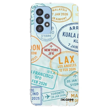 Picasee silikonski prozorni ovitek za Samsung Galaxy A23 A235F 4G - PASSPORT EDITION