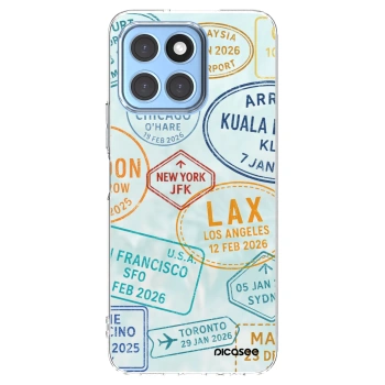 Picasee silikonski prozorni ovitek za Honor X8 5G - PASSPORT EDITION