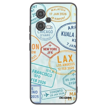 Picasee silikonski črni ovitek za Xiaomi Poco X5 - PASSPORT EDITION