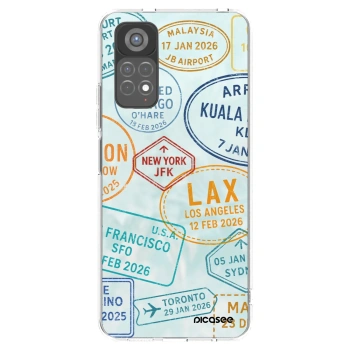 Picasee silikonski prozorni ovitek za Xiaomi Redmi Note 11S 5G - PASSPORT EDITION