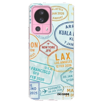 Picasee silikonski prozorni ovitek za Xiaomi 13 Lite - PASSPORT EDITION