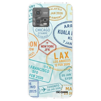 Picasee silikonski prozorni ovitek za Motorola Moto G72 - PASSPORT EDITION