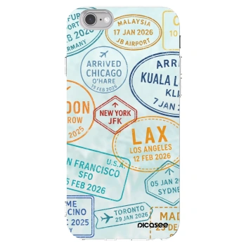 Picasee silikonski prozorni ovitek za Apple iPhone 6/6S - PASSPORT EDITION