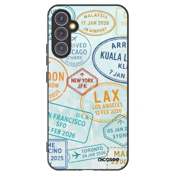 Picasee silikonski črni ovitek za Samsung Galaxy A34 5G A346B - PASSPORT EDITION