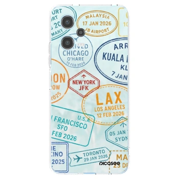 Picasee silikonski prozorni ovitek za Xiaomi Redmi Note 12 5G - PASSPORT EDITION