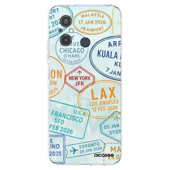 Picasee silikonski prozorni ovitek za Xiaomi Redmi 12C - PASSPORT EDITION