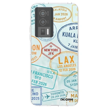 Picasee silikonski prozorni ovitek za Xiaomi Poco F5 Pro 5G - PASSPORT EDITION