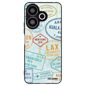 Picasee silikonski črni ovitek za Xiaomi Redmi 13 4G - PASSPORT EDITION