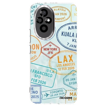 Picasee silikonski prozorni ovitek za Honor 200 Pro 5G - PASSPORT EDITION