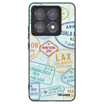 Picasee silikonski črni ovitek za Xiaomi 14T Pro - PASSPORT EDITION