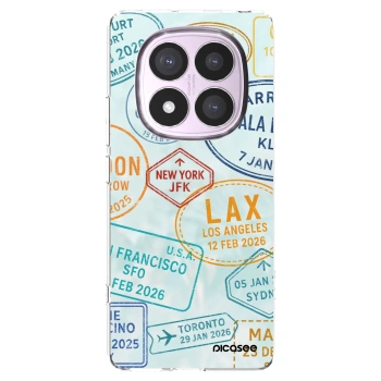 Picasee silikonski prozorni ovitek za Xiaomi Redmi Note 14 Pro 5G - PASSPORT EDITION