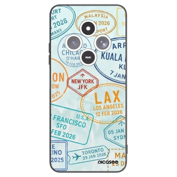 Picasee silikonski črni ovitek za Xiaomi Redmi 14C - PASSPORT EDITION