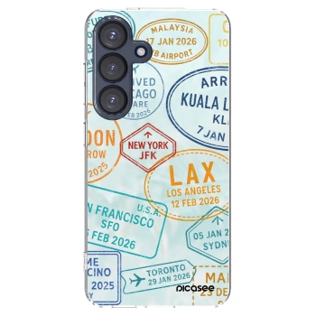 Picasee silikonski prozorni ovitek za Samsung Galaxy S25 5G - PASSPORT EDITION