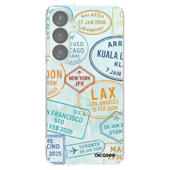 Picasee silikonski prozorni ovitek za Samsung Galaxy S25+ 5G - PASSPORT EDITION