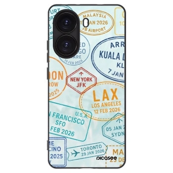 Picasee silikonski črni ovitek za Xiaomi Poco X7 Pro 5G - PASSPORT EDITION