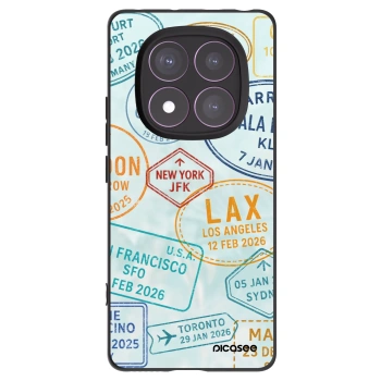 Picasee silikonski črni ovitek za Xiaomi Redmi Note 14 Pro 4G - PASSPORT EDITION