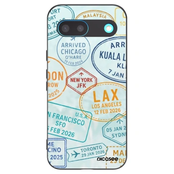 Picasee silikonski črni ovitek za Google Pixel 8 - PASSPORT EDITION