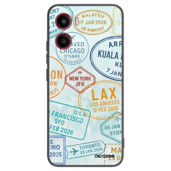 Picasee silikonski črni ovitek za Motorola Moto G05 - PASSPORT EDITION