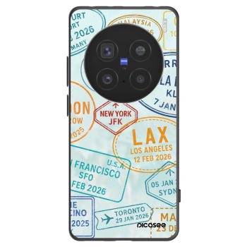 Picasee silikonski črni ovitek za Vivo X200 Pro - PASSPORT EDITION