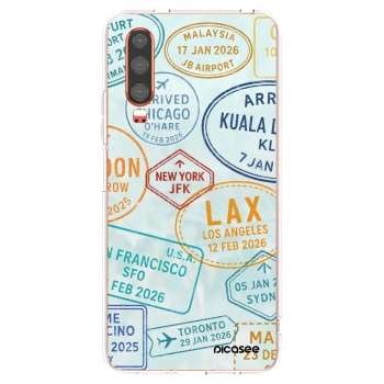 Picasee silikonski prozorni ovitek za Huawei P30 - PASSPORT EDITION