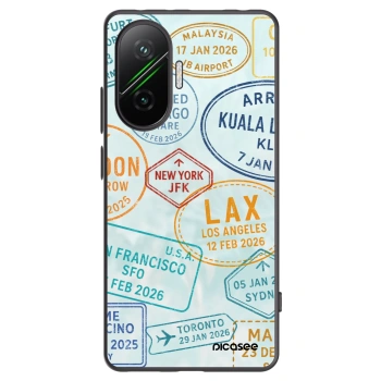 Picasee silikonski črni ovitek za Xiaomi Poco F7 Pro 5G - PASSPORT EDITION