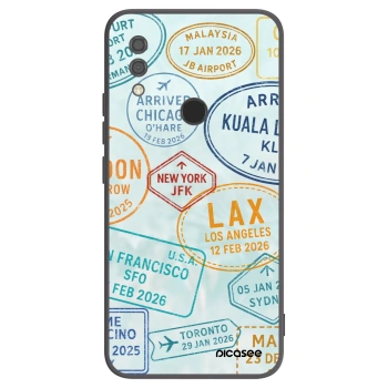 Picasee silikonski črni ovitek za Xiaomi Redmi 7 - PASSPORT EDITION