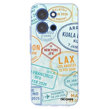 Picasee silikonski prozorni ovitek za Xiaomi Redmi 15C 4G - PASSPORT EDITION