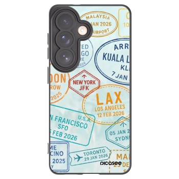 Picasee silikonski črni ovitek za Samsung Galaxy S26 - PASSPORT EDITION