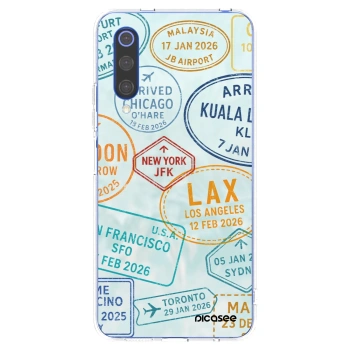 Picasee silikonski prozorni ovitek za Xiaomi Mi 9 SE - PASSPORT EDITION