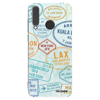 Picasee silikonski prozorni ovitek za Honor 20 Lite - PASSPORT EDITION