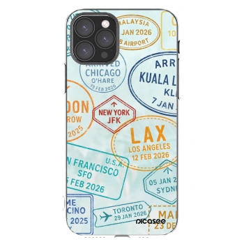 Picasee silikonski prozorni ovitek za Apple iPhone 11 Pro - PASSPORT EDITION