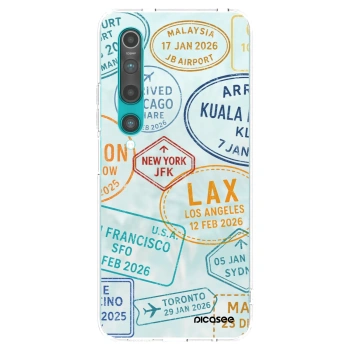 Picasee silikonski prozorni ovitek za Xiaomi Mi 10 - PASSPORT EDITION