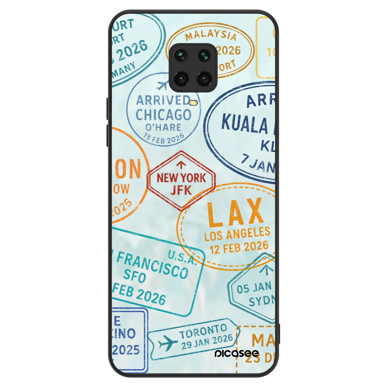 Picasee ULTIMATE CASE za Xiaomi Redmi Note 9 Pro - PASSPORT EDITION