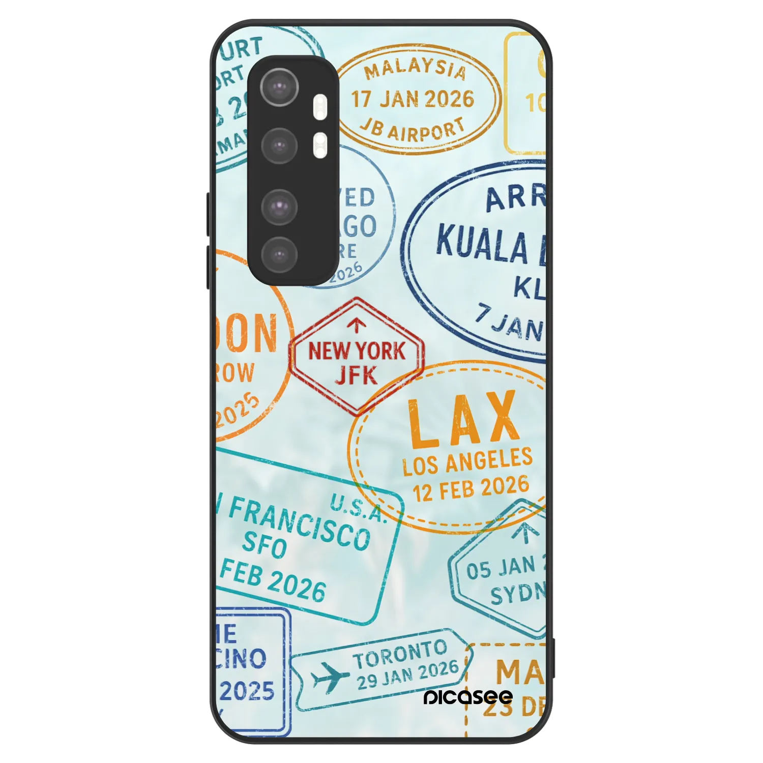 Picasee ULTIMATE CASE za Xiaomi Mi Note 10 Lite - PASSPORT EDITION