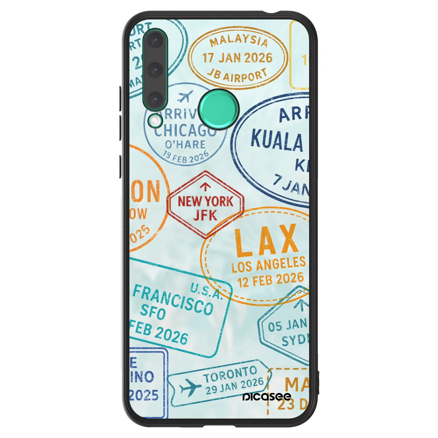 Picasee ULTIMATE CASE za Honor 20 Lite - PASSPORT EDITION