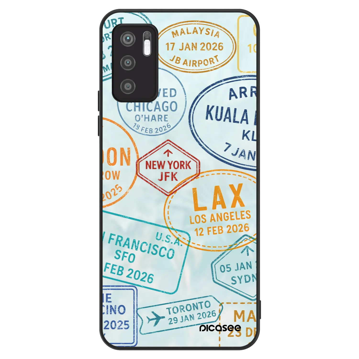 Picasee ULTIMATE CASE za Xiaomi Redmi Note 10 5G - PASSPORT EDITION
