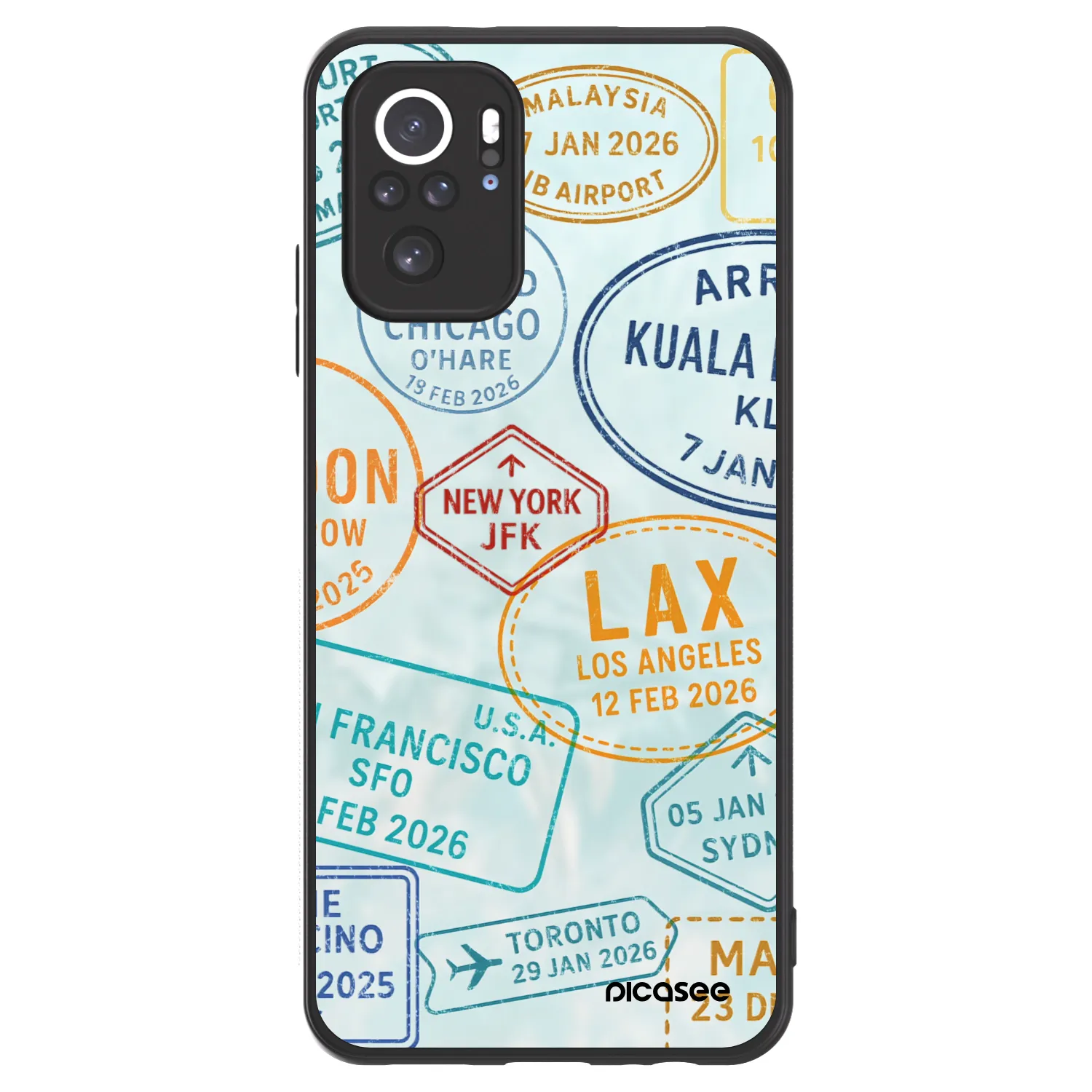 Picasee ULTIMATE CASE za Xiaomi Redmi Note 10S - PASSPORT EDITION