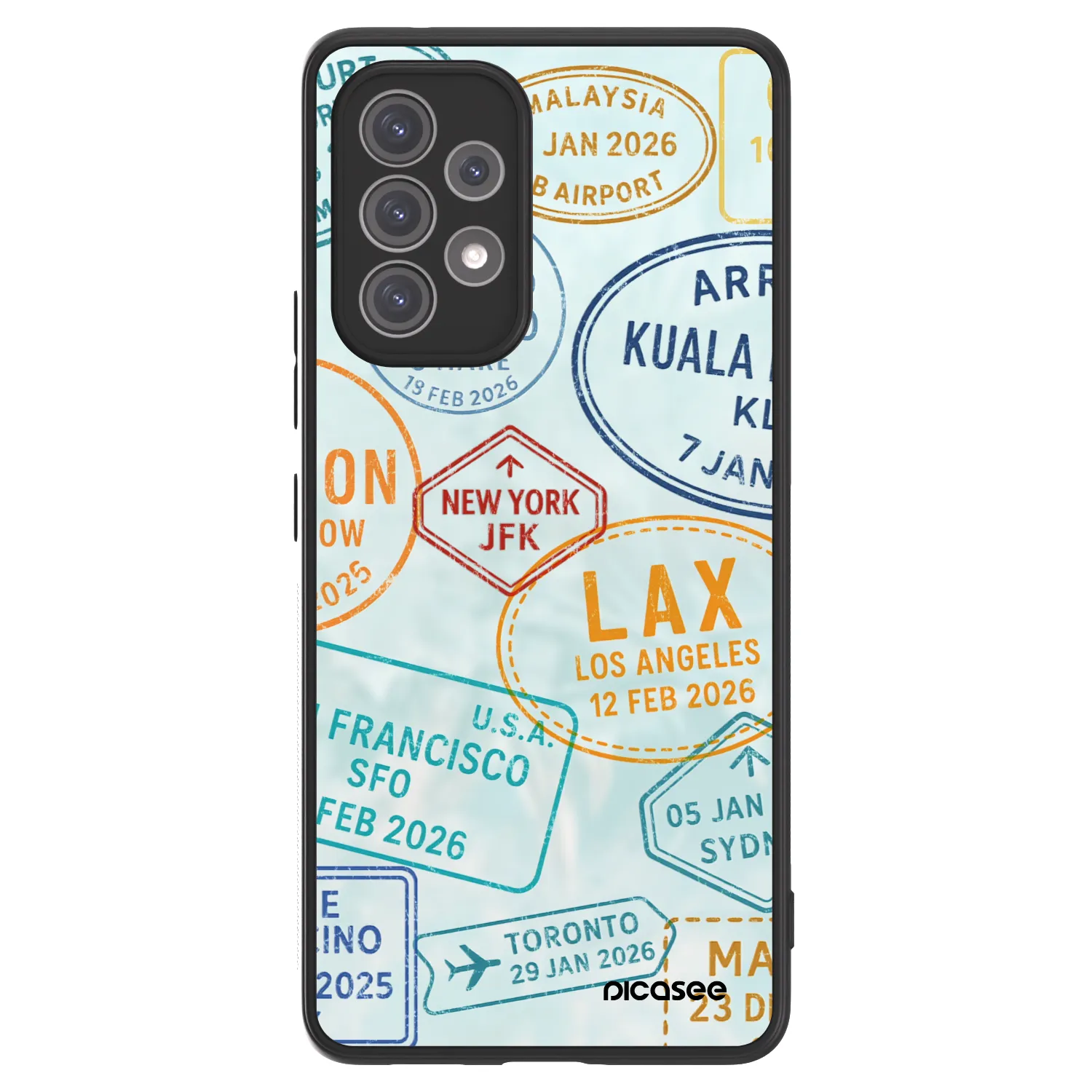 Picasee ULTIMATE CASE za Samsung Galaxy A52s 5G A528B - PASSPORT EDITION