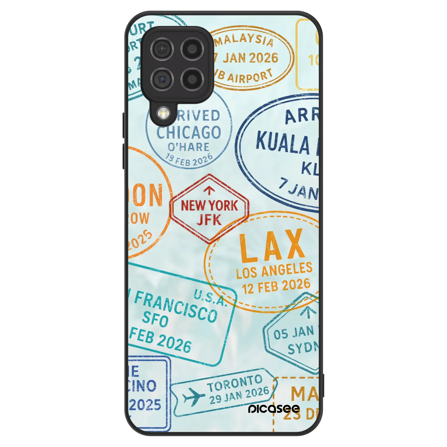 Picasee ULTIMATE CASE za Samsung Galaxy A22 A225F 4G - PASSPORT EDITION