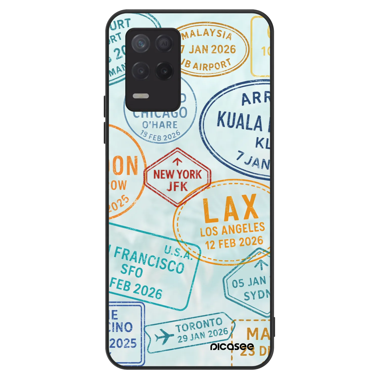 Picasee ULTIMATE CASE za Realme 8 5G - PASSPORT EDITION