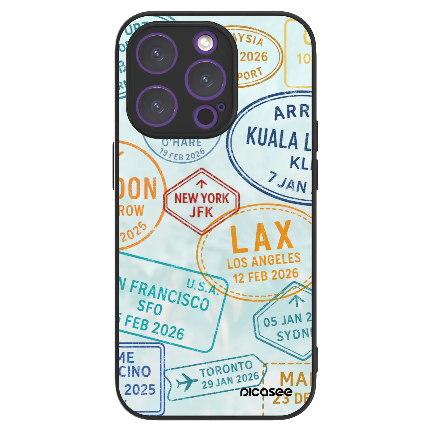 Picasee ULTIMATE CASE MagSafe za Apple iPhone 14 Pro - PASSPORT EDITION