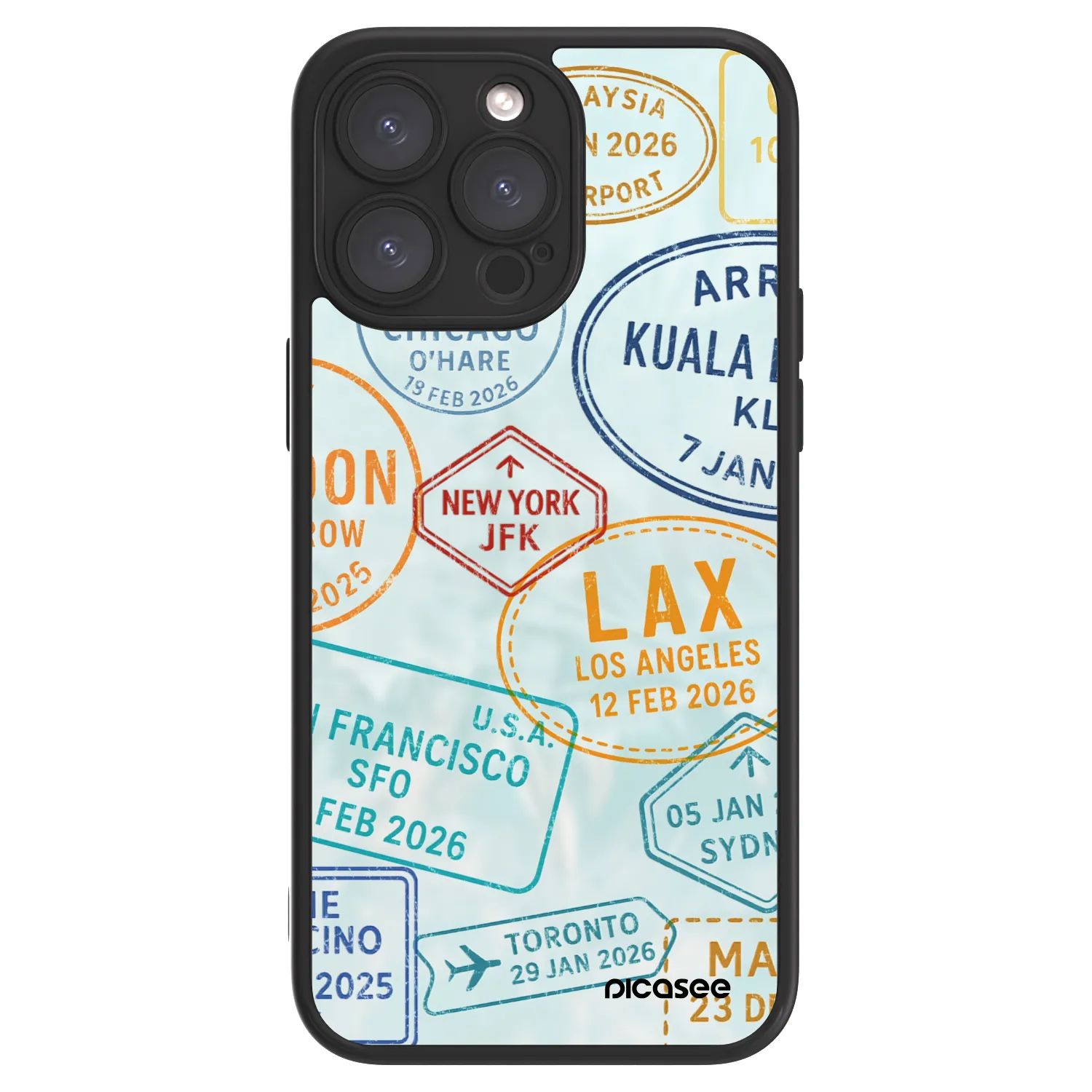 Picasee ULTIMATE CASE za Apple iPhone 15 Pro Max - PASSPORT EDITION