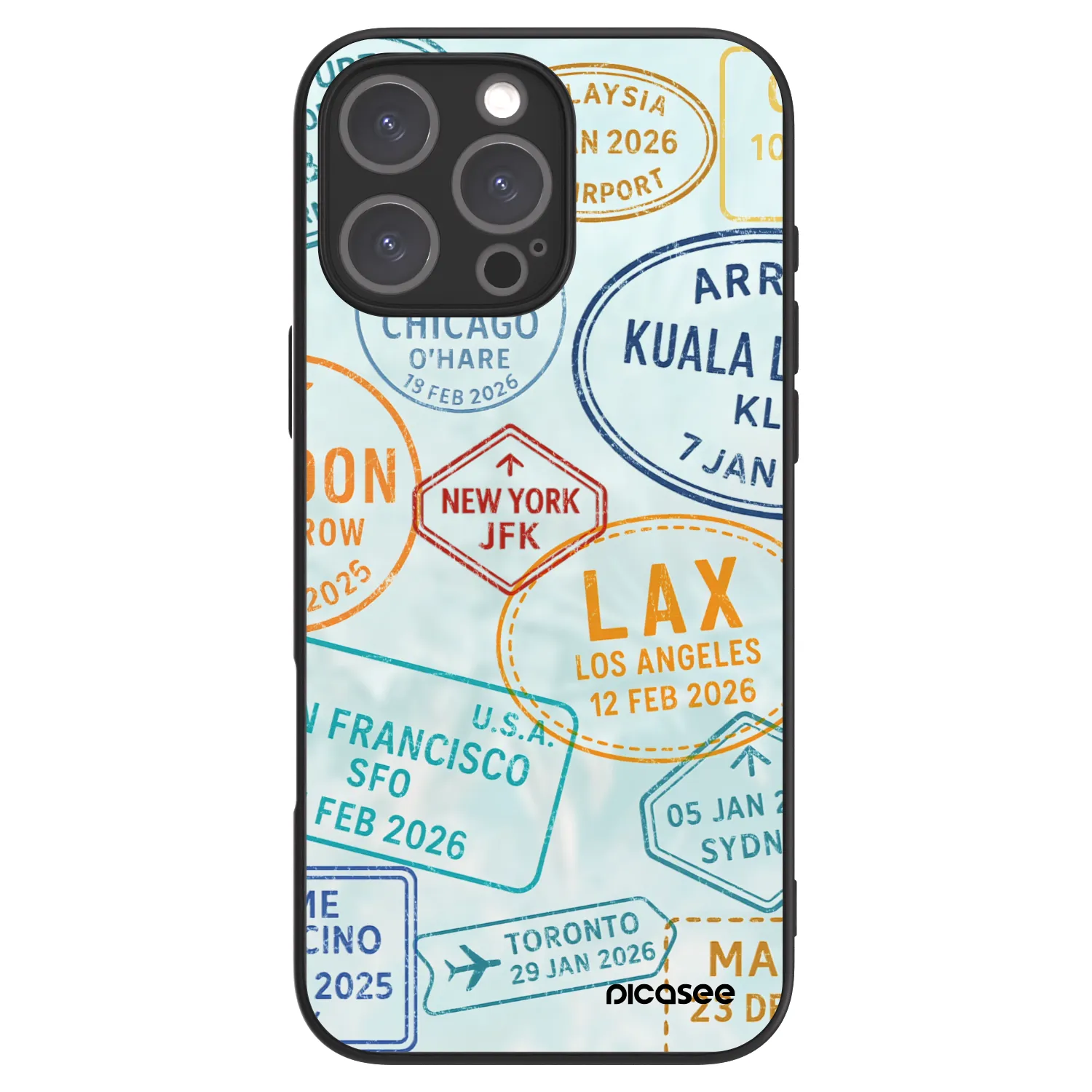 Picasee ULTIMATE CASE za Apple iPhone 16 Pro Max - PASSPORT EDITION