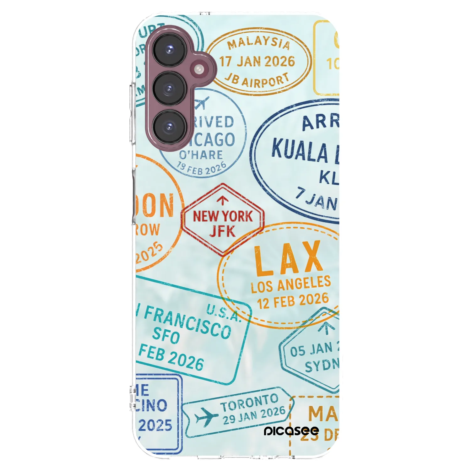 Picasee silikonski prozorni ovitek za Samsung Galaxy A05s A057G - PASSPORT EDITION