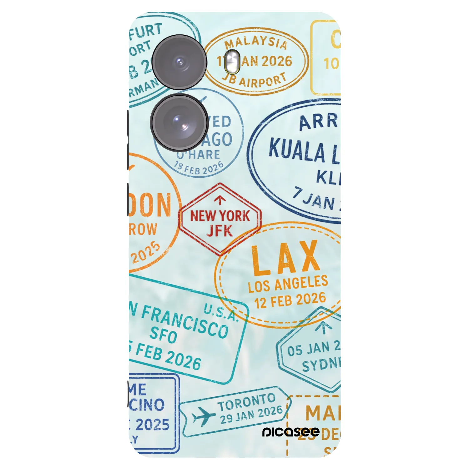 Picasee silikonski črni ovitek za Xiaomi Poco X7 - PASSPORT EDITION