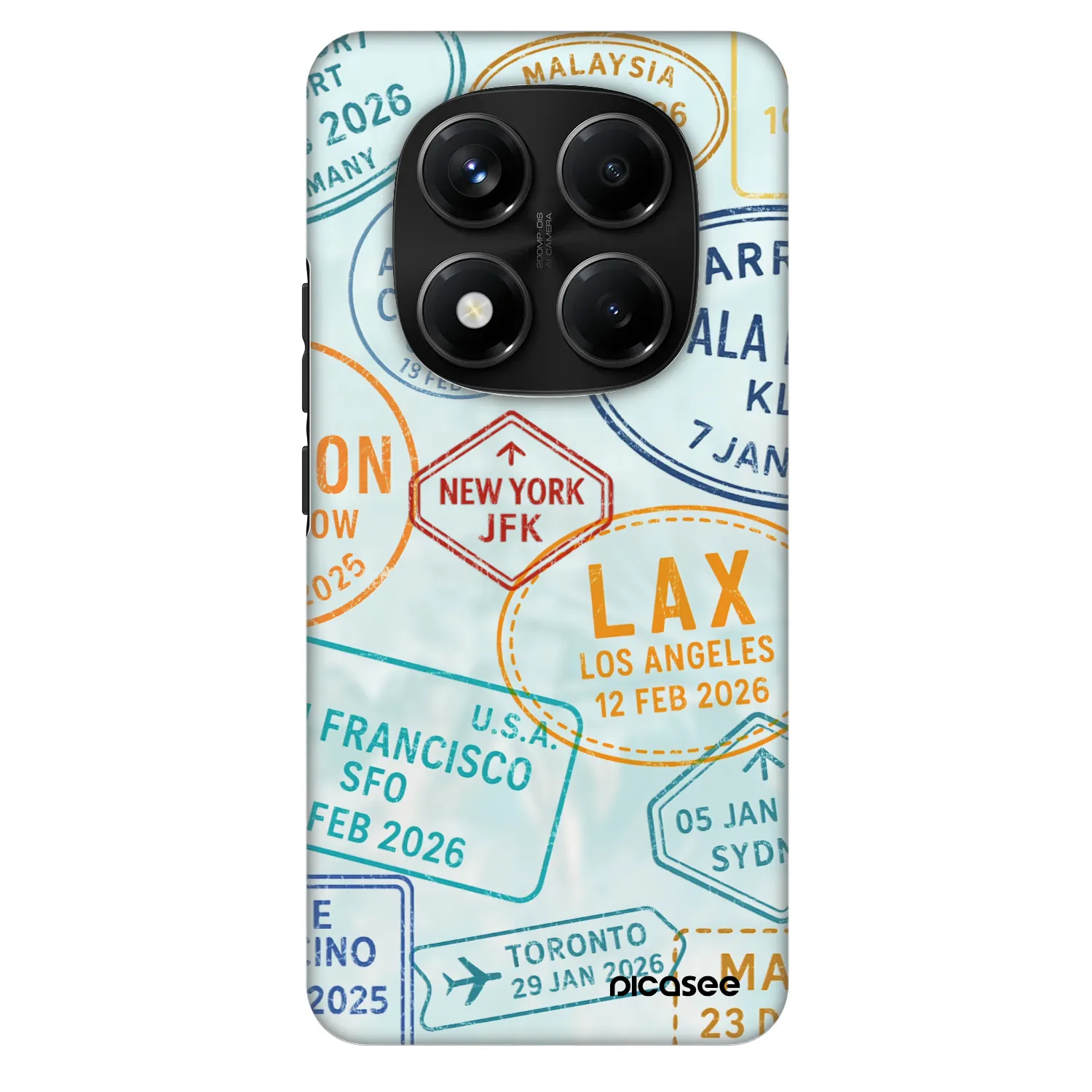 Picasee Fashion Case za Xiaomi Redmi Note 14 Pro+ 5G - PASSPORT EDITION