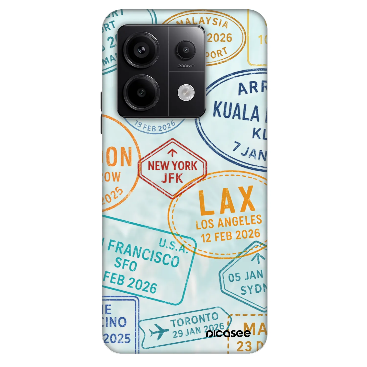 Picasee Fashion Case za Xiaomi Redmi Note 13 Pro 5G - PASSPORT EDITION
