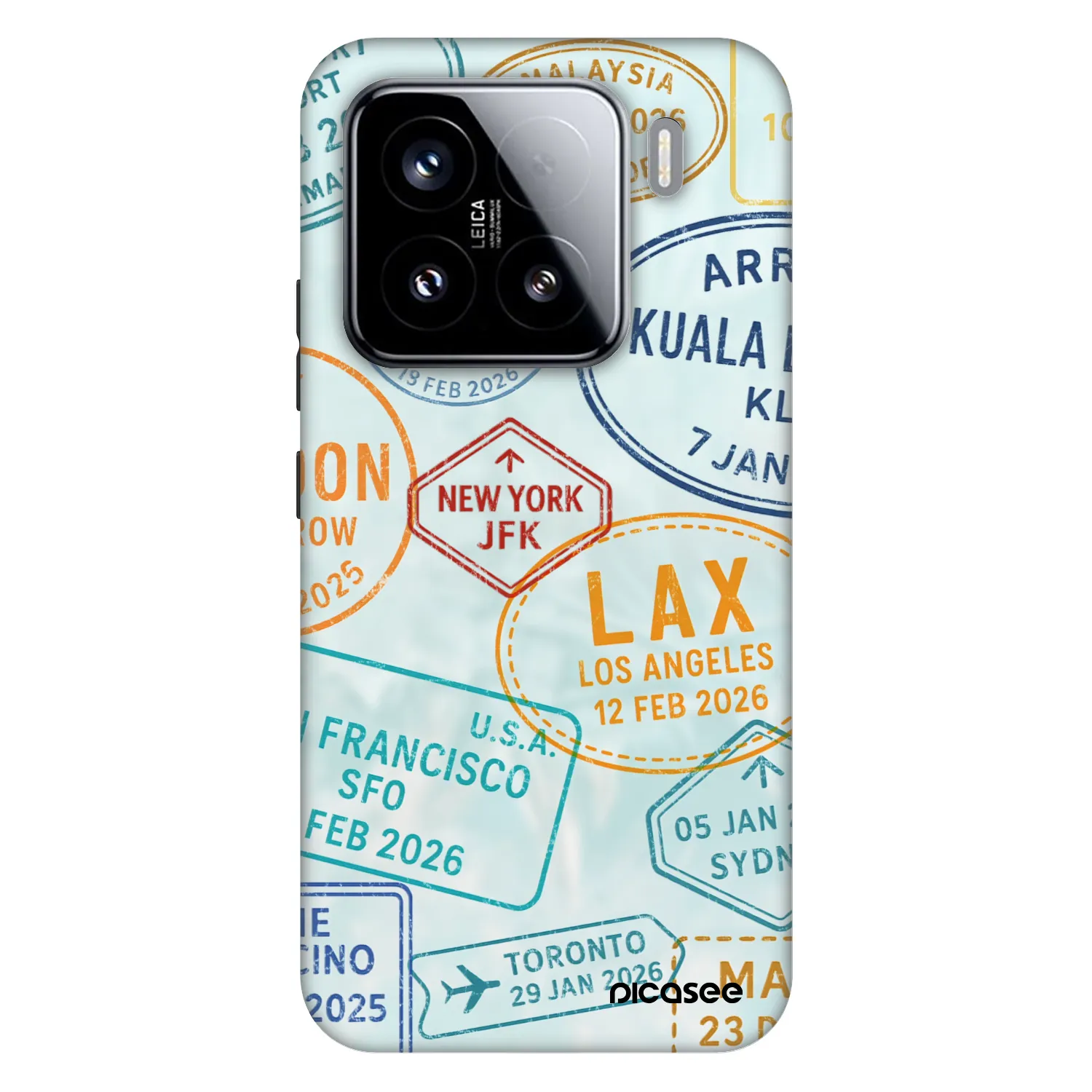 Picasee Fashion Case za Xiaomi 15 - PASSPORT EDITION